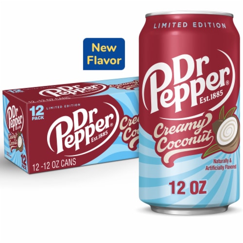 Dr Pepper Creamy Coconut Soda - Classic Sip
