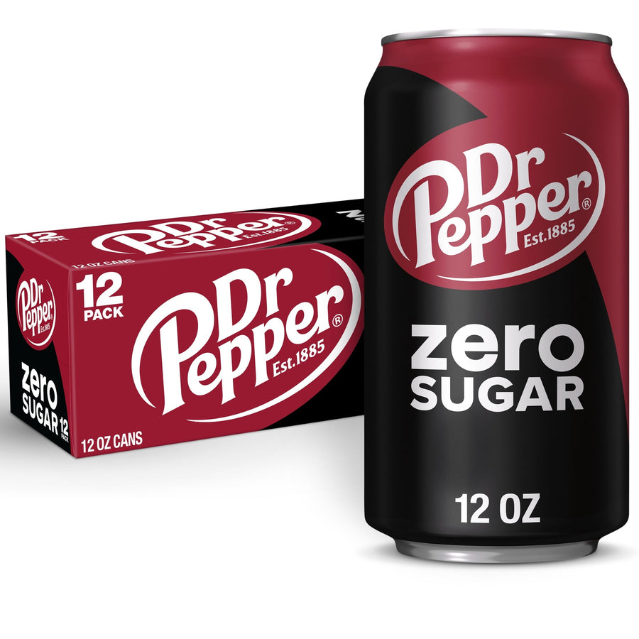 Dr Pepper Zero Sugar Soda - Easy Pack